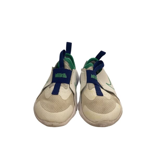 Nike DJ6039-102 toddlers Kids  size 6 white green Slip-On Sneakers - Picture 3 of 8